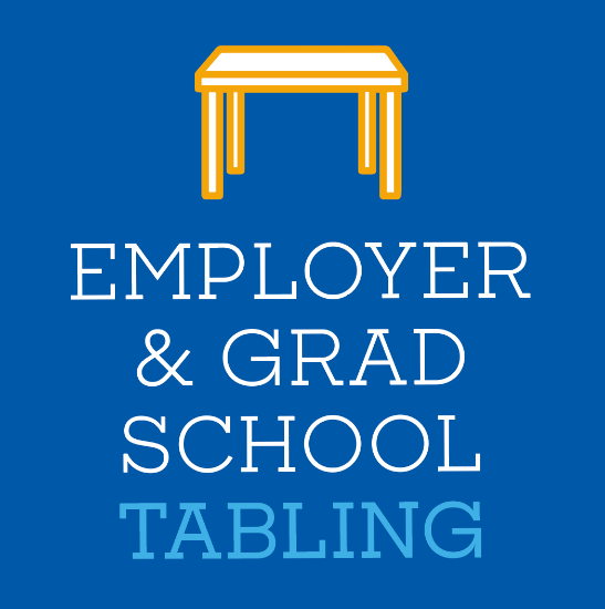 Picture of Employer & Grad School Tabling